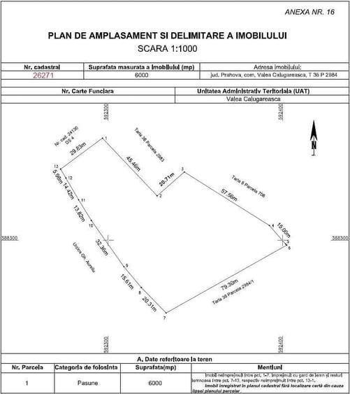 Spațiu comercial, în Valea Călugărească