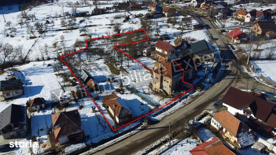 Casă cu 3 camere cu Teren 3877 Mp în Valea Danului
