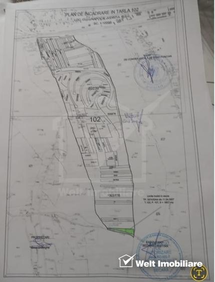 Teren Construcții intravilan de 5827 mp, în Sopor