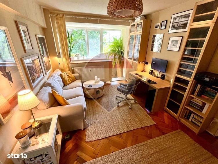 Apartament cu 2 camere semidecomandat în P-ța Muncii
