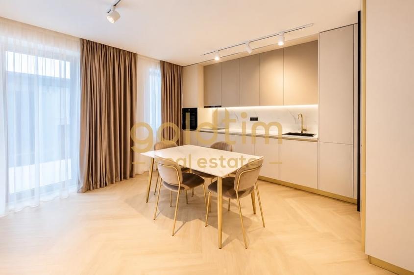Apartament cu 2 camere decomandat, mobilat în Pipera