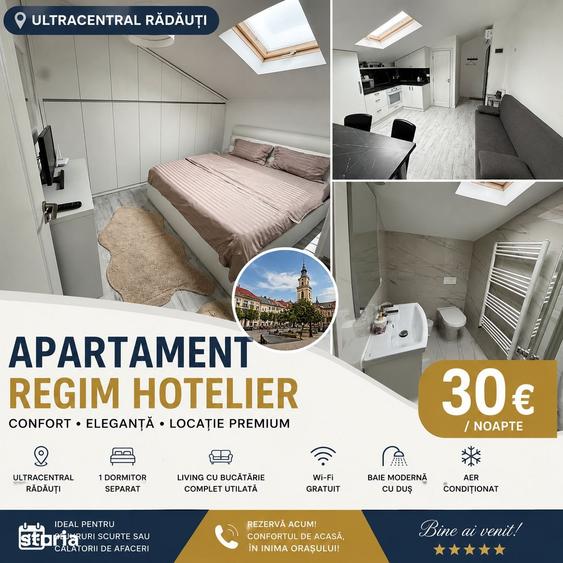 Apartament cu 2 camere în Ultracentral