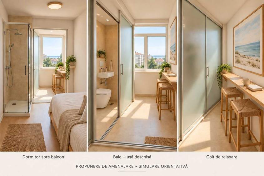 Apartament cu 2 camere în Nord