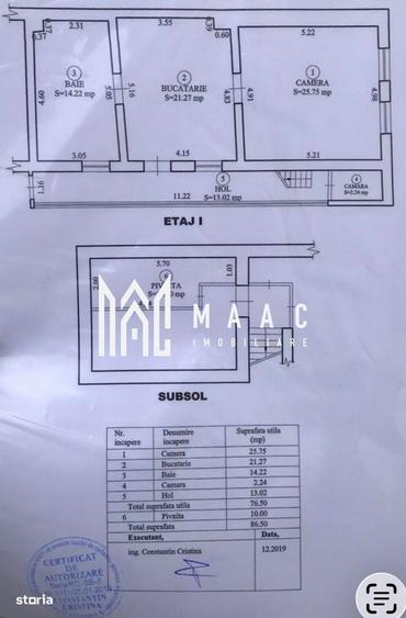 Apartament cu 2 camere în Ultracentral