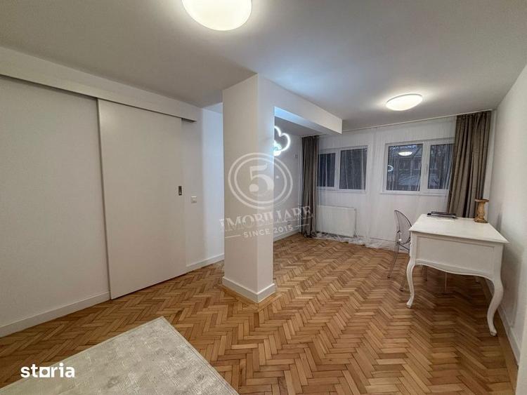 Apartament cu 3 camere semidecomandat, mobilat în Floreasca