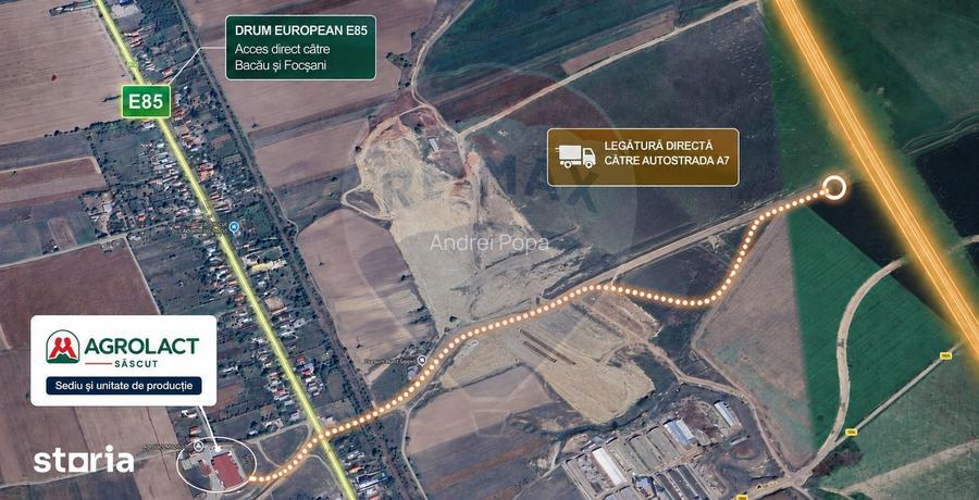 Platforma Industriala 12000 mp, Sascut - Oportunitate de investitie
