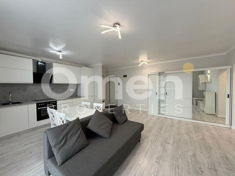 Apartament cu 2 camere semidecomandat, mobilat în Exterior Vest