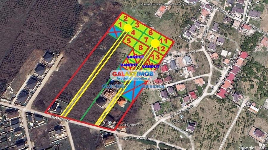 Teren Construcții intravilan de 718 mp, în Mogoșoaia