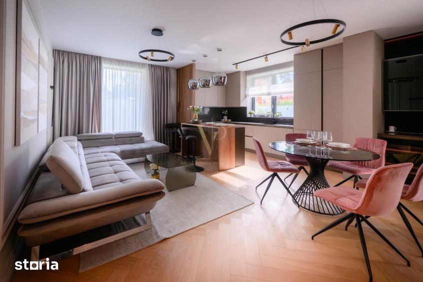 Apartament cu 4 camere, mobilat în Cișmigiu