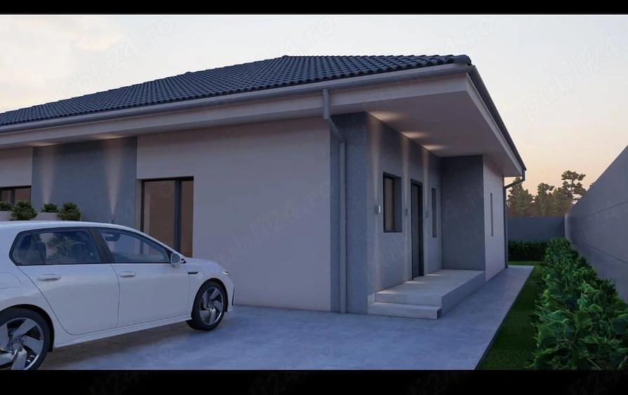 Casă cu 2 camere cu Teren 450 Mp în Orțișoara