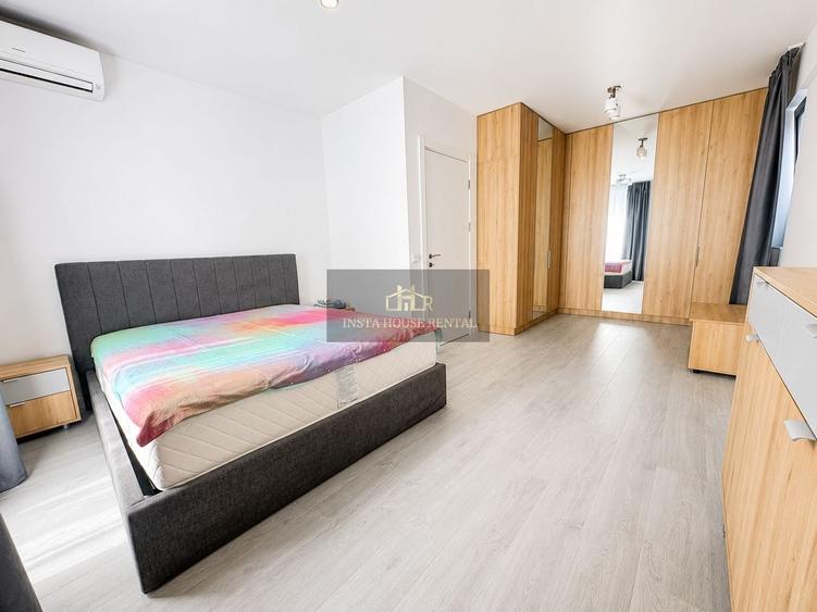 Apartament cu 2 camere decomandat, mobilat în Băneasa