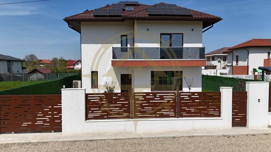 DOM00465 - Casa individuala P+1 | 700 mp teren | nZEB | Panouri fotovoltaice - 2