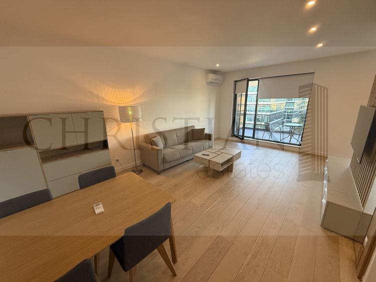 Apartament cu 2 camere semidecomandat, mobilat în Pipera — fotografia 3