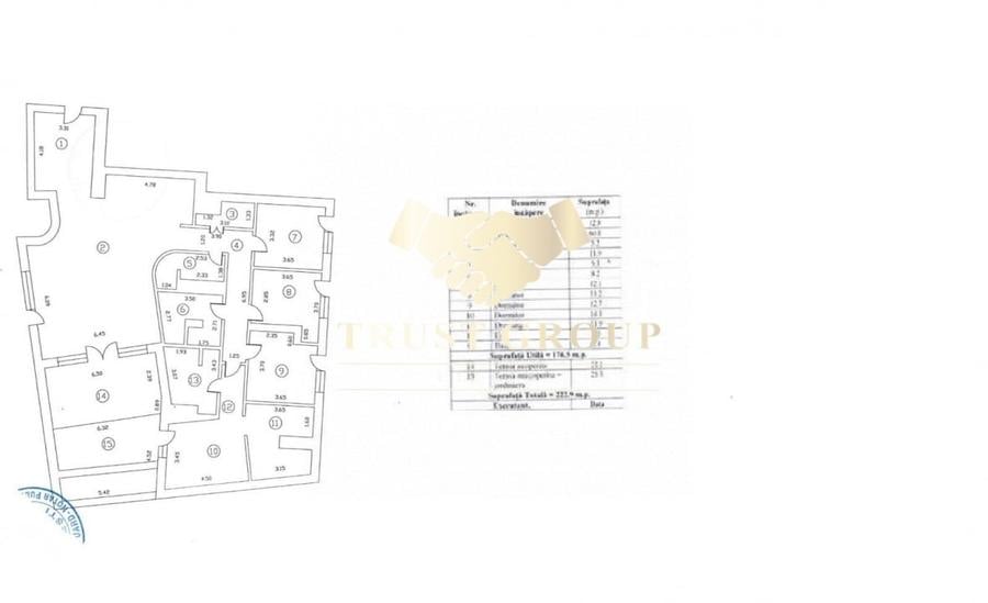 Apartament cu 5 camere decomandat în Ultracentral