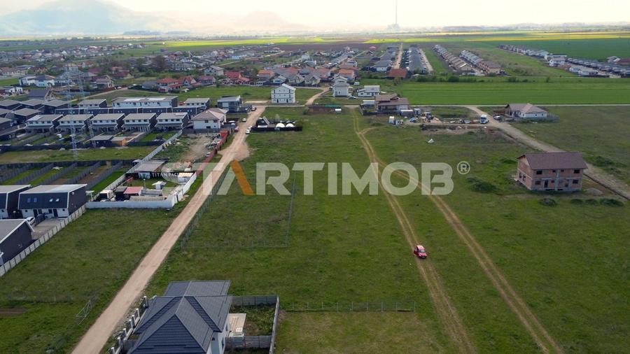 Teren Construcții intravilan de 600 mp, în Tărlungeni