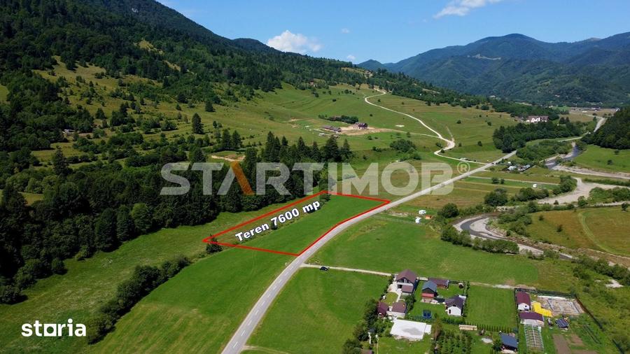 Teren de 7600 mp, în Plaiul Foii