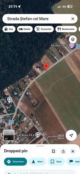 Teren de 1000 mp, în Găneasa