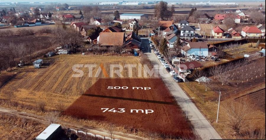 Teren Construcții intravilan de 743 mp, în Stupini