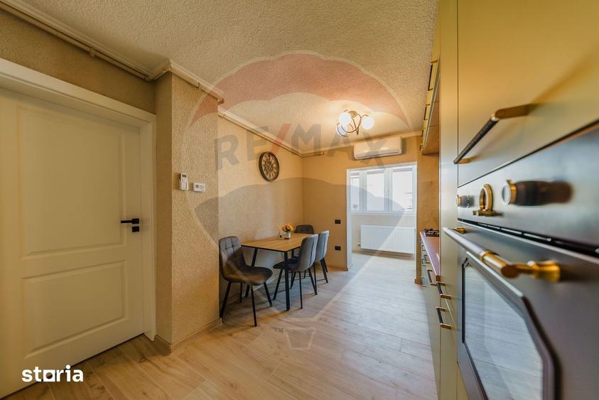 Apartament cu 2 camere decomandat, mobilat în Pârneava