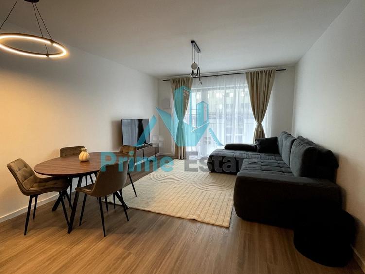 Apartament cu 2 camere semidecomandat, mobilat în Dâmbul Rotund