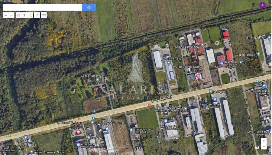 Teren Construcții intravilan de 11509 mp, în Lugojului