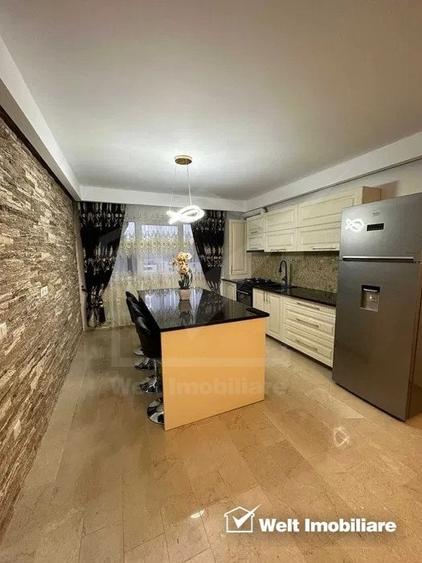 Apartament cu 3 camere semidecomandat, mobilat în Baciu