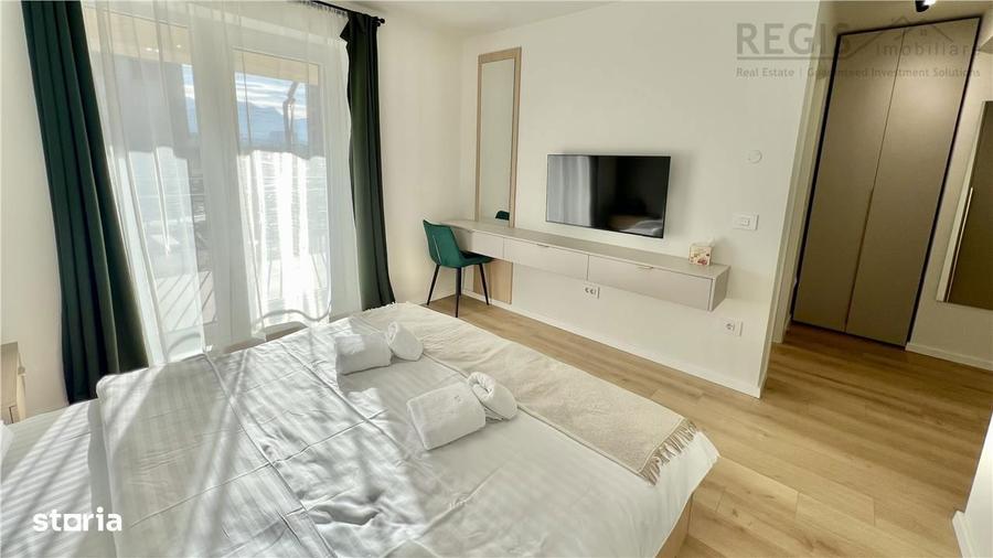 Apartament cu 3 camere decomandat, mobilat în Tractorul