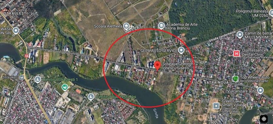 Teren Construcții intravilan de 5045 mp, în Sisești