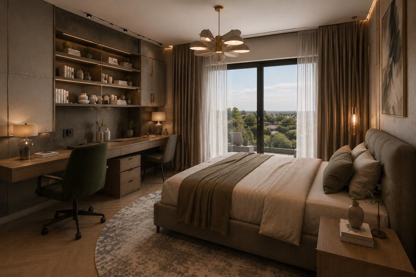Apartament cu 4 camere decomandat în Muncii