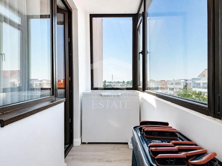 Apartament | 3 camere | Terasă panoramică 100 mp | Parcare - 20