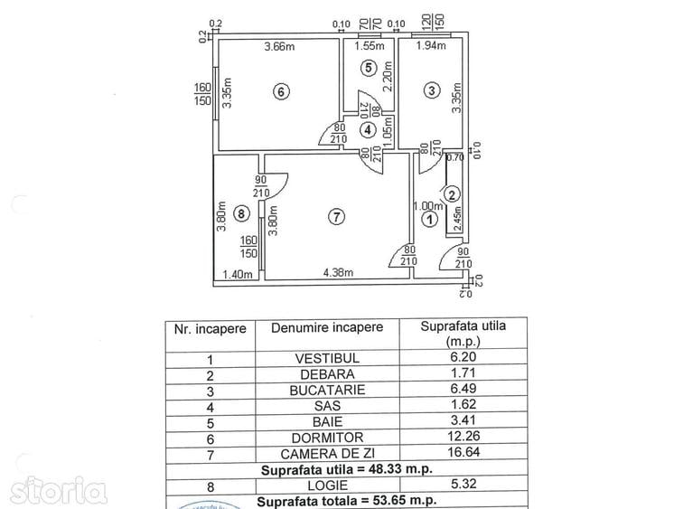 Apartament cu 2 camere în Colentina