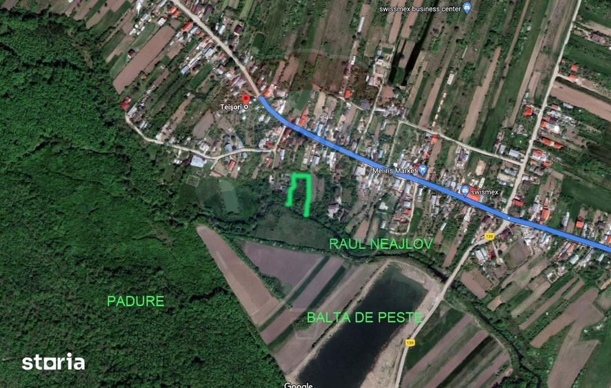 Teren 2,000mp Giurgiu / Teisori - 2