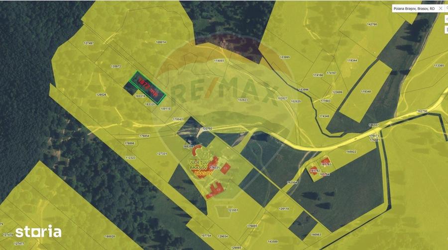 Teren de 1872 mp, în Central