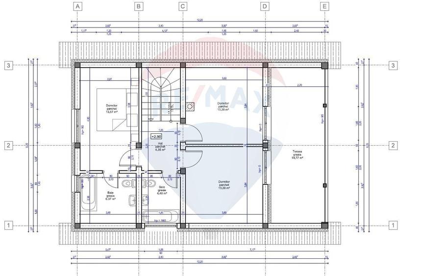 Casă cu 4 camere cu Teren 800 Mp în Gilău