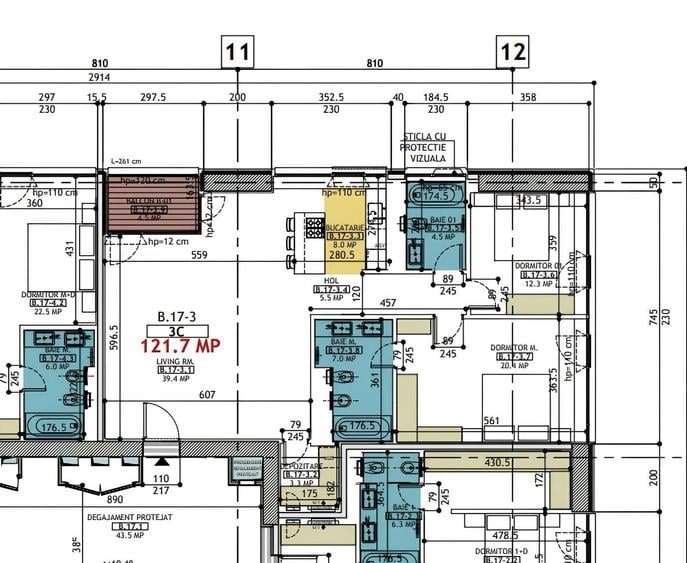Apartament premium 3 camere I View spectaculos | One Verdi Park - 15