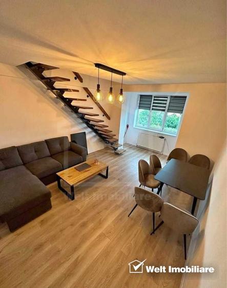 Apartament cu 3 camere semidecomandat, mobilat în Iris