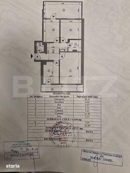 Apartament cu 4 camere în Gară