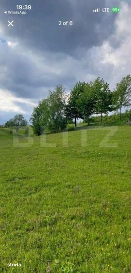 Teren de 4500 mp, în Vidra