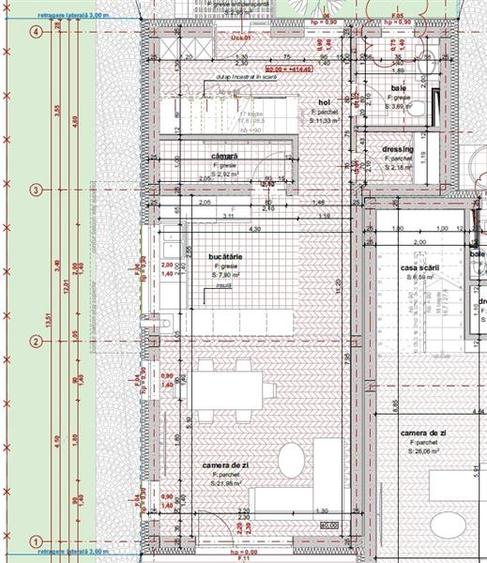 Duplex cu 4 camere cu Canalizare în Mănăștur
