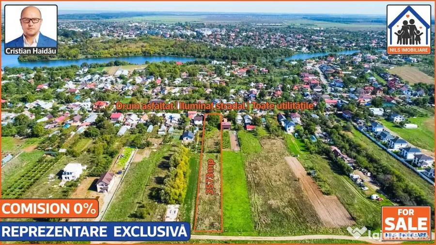 Teren intravilan | 3573mp | Toate utilitatile! | Buftea IF - 4
