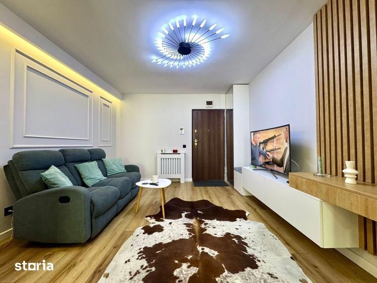Apartament cu 3 camere semidecomandat, mobilat în Gruia
