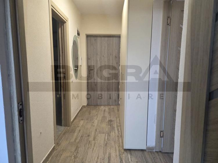 Apartament cu 2 camere semidecomandat, mobilat în Florești