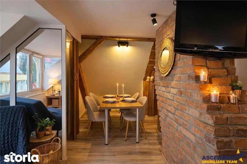 Apartament cu 3 camere, mobilat în Centrul Istoric