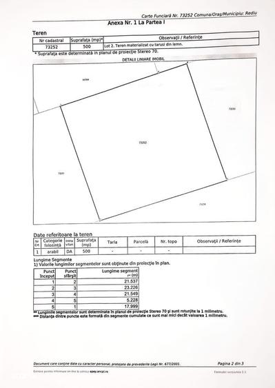 Teren de construit 500mp, acces nepavat - 8