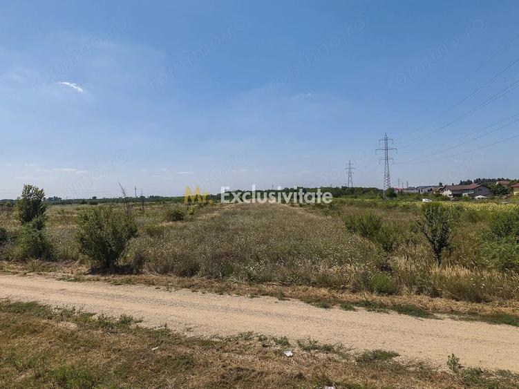 Teren de 7000 mp, în Joița