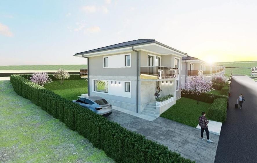 Casă cu 4 camere în Chinteni