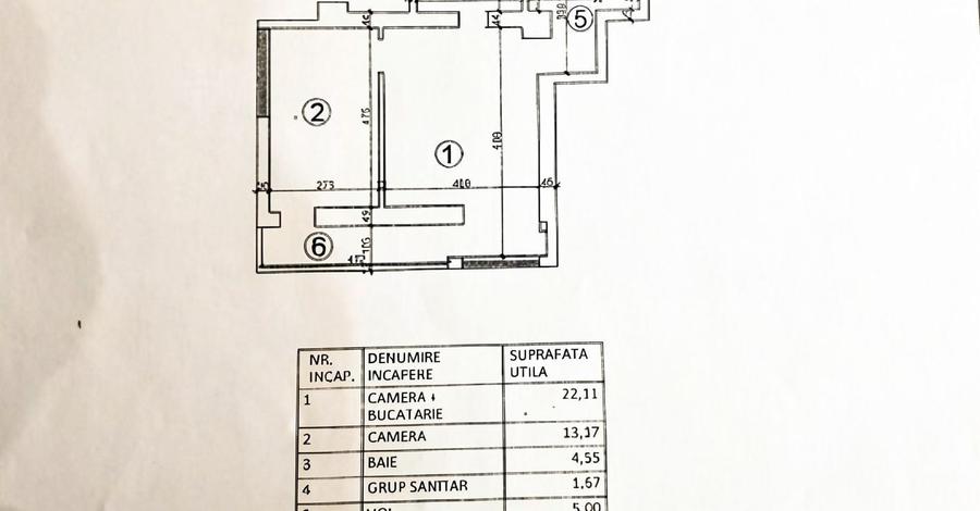 Apartament cu 2 camere decomandat, mobilat în Drumul Taberei