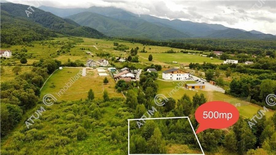 Teren Construcții intravilan de 500 mp, în Porumbacu de Sus