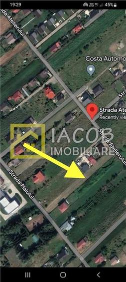 Teren Construcții intravilan de 2426 mp, în Măgura