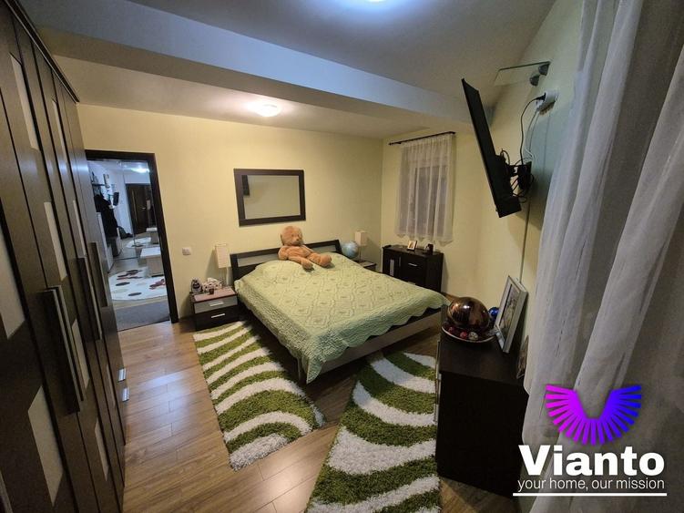 Apartament cu 2 camere semidecomandat, mobilat în Valea Aurie